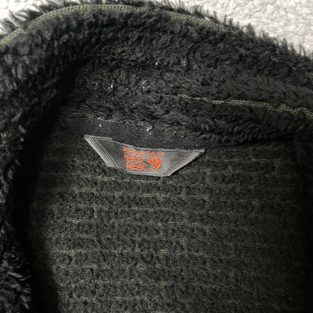 Mountain Hardwear Monkey Man Jacket Womens Size M Black Polartec Zip Up Fleece - Picture 3 of 7